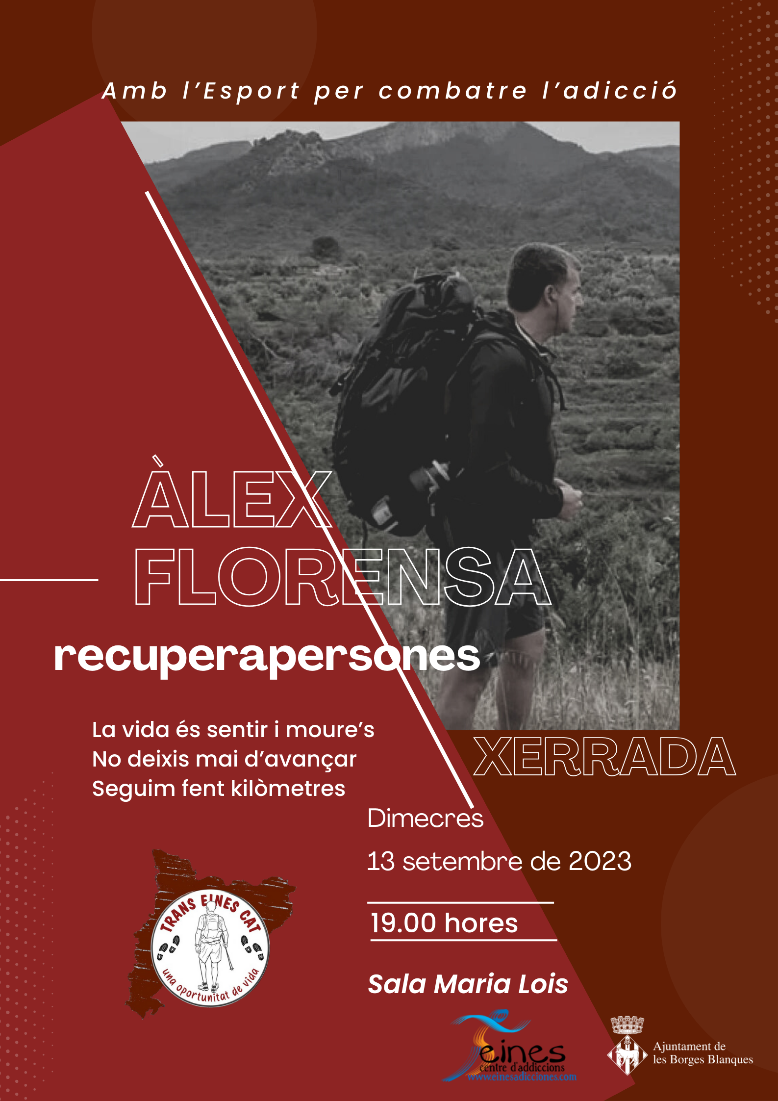Cartell Xerrada âlex Florensa