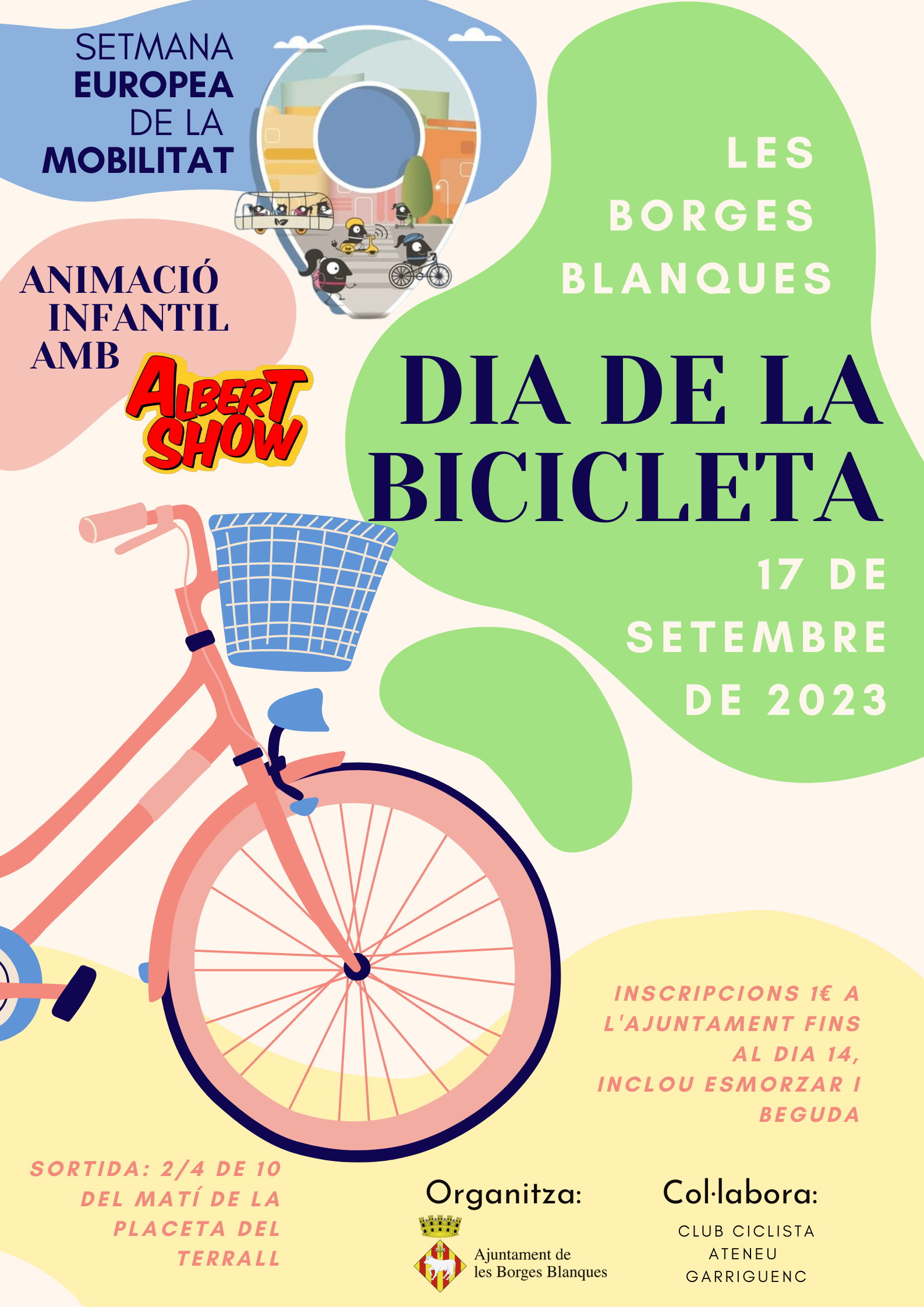 CARTELL PROMOCIONAL DEL DIA DE LA BICICLETA