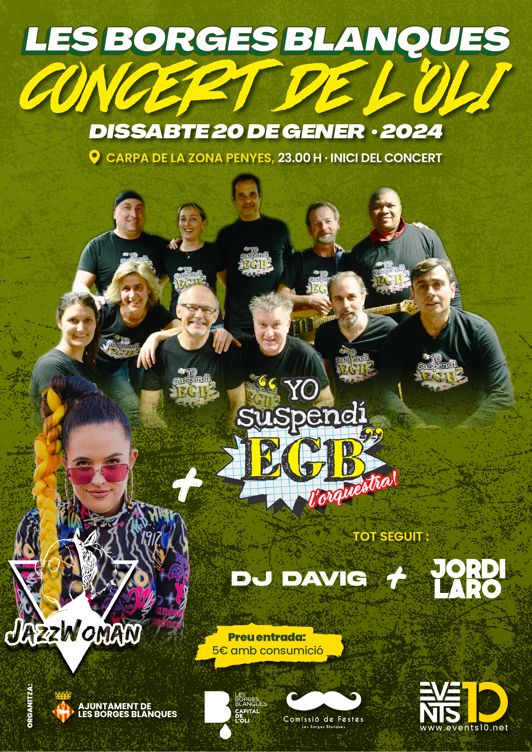 CARTELL CONCERT DE L'OLI