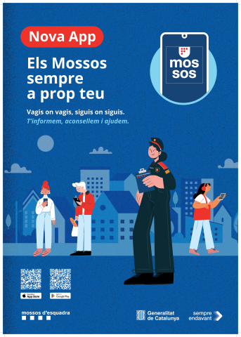 Cartell dels Mossos