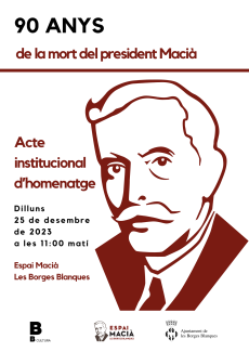 90 anys de la mort del president Macià - Acte institucional