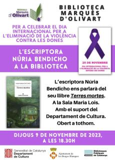 Presentació llibre 'Terres Mortes'